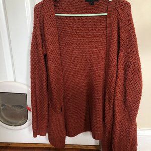 Orange Cardigan